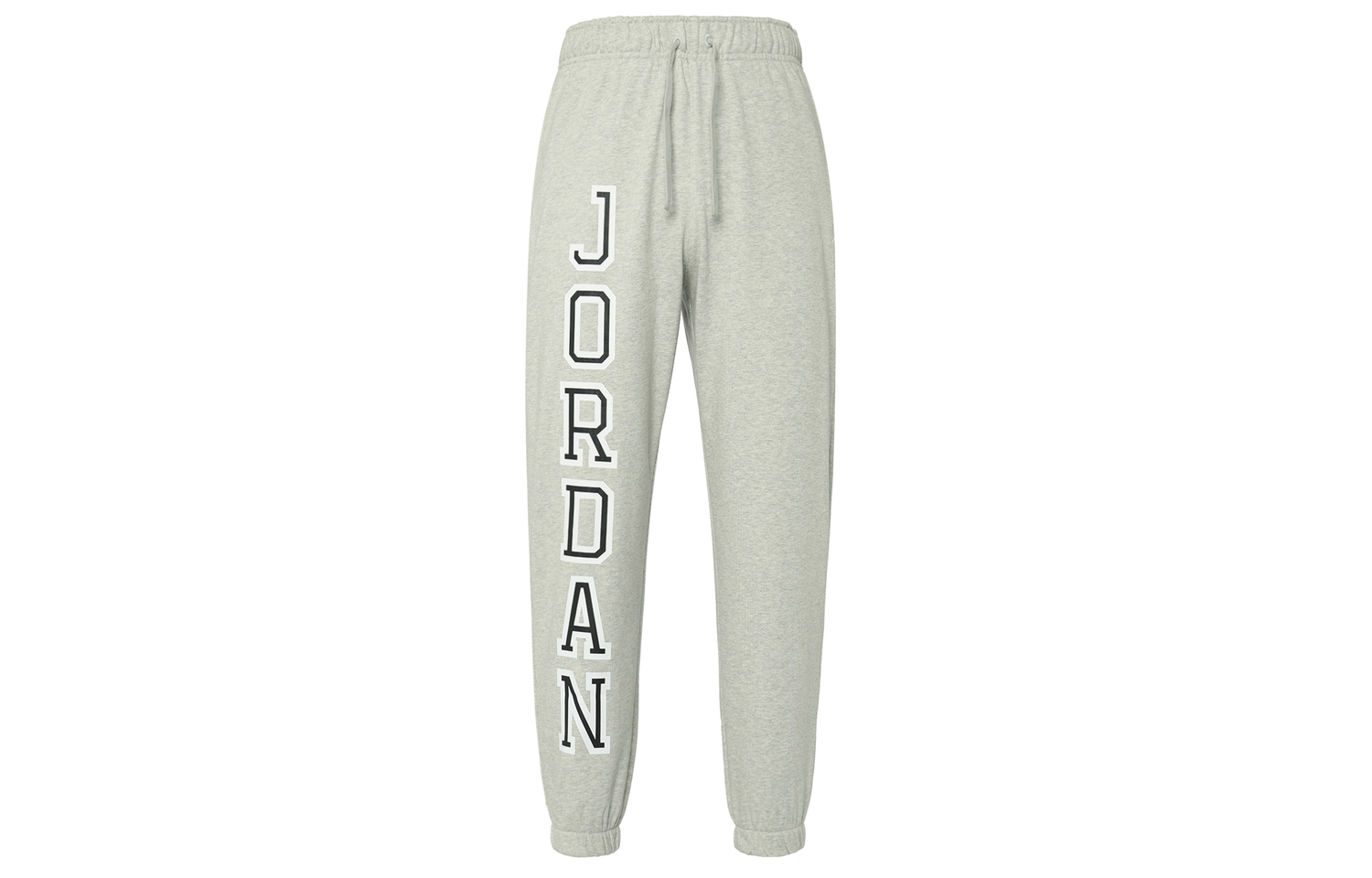 Спортивные штаны CORSSOVER Dir-FIT вязаные мужские heather gray Jordan, серый — фото 3
