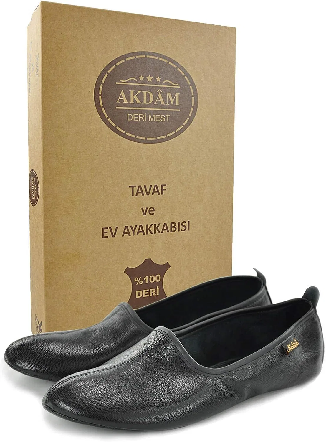 Лоферы кожаные Halal Handmade Shoes, Black ihvan online — фото 2