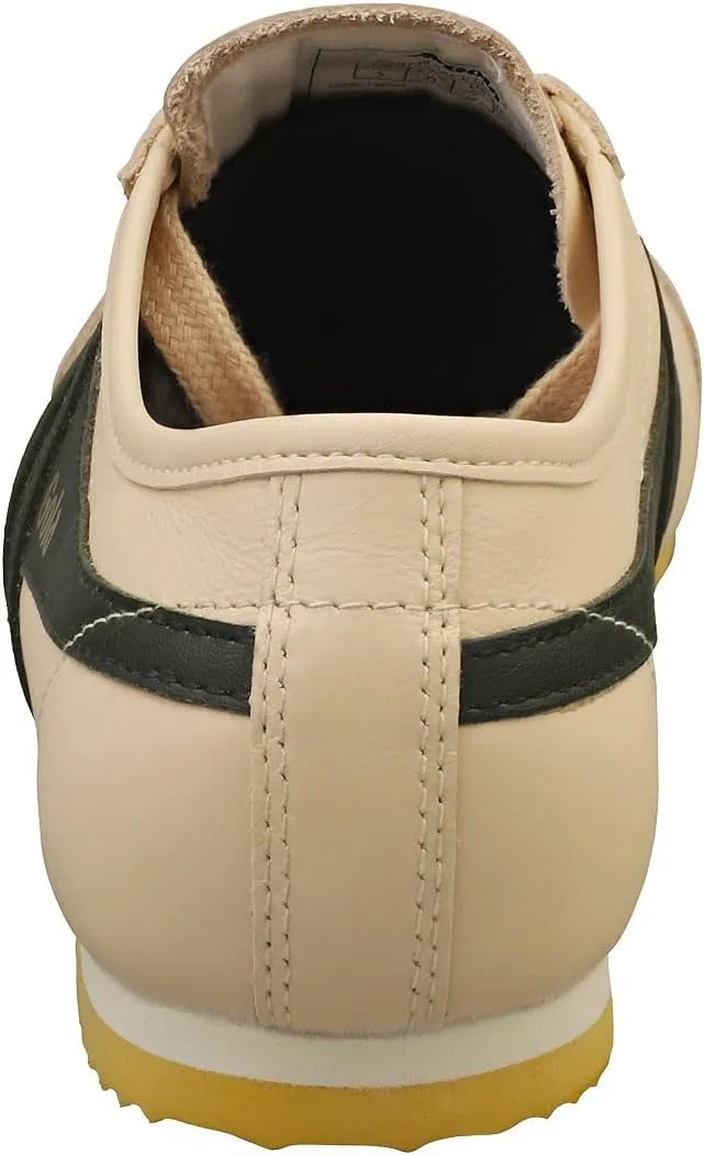 Кроссовки Gola Unisex Race Leather Trainers, Ecru Dark Khaki — фото 4