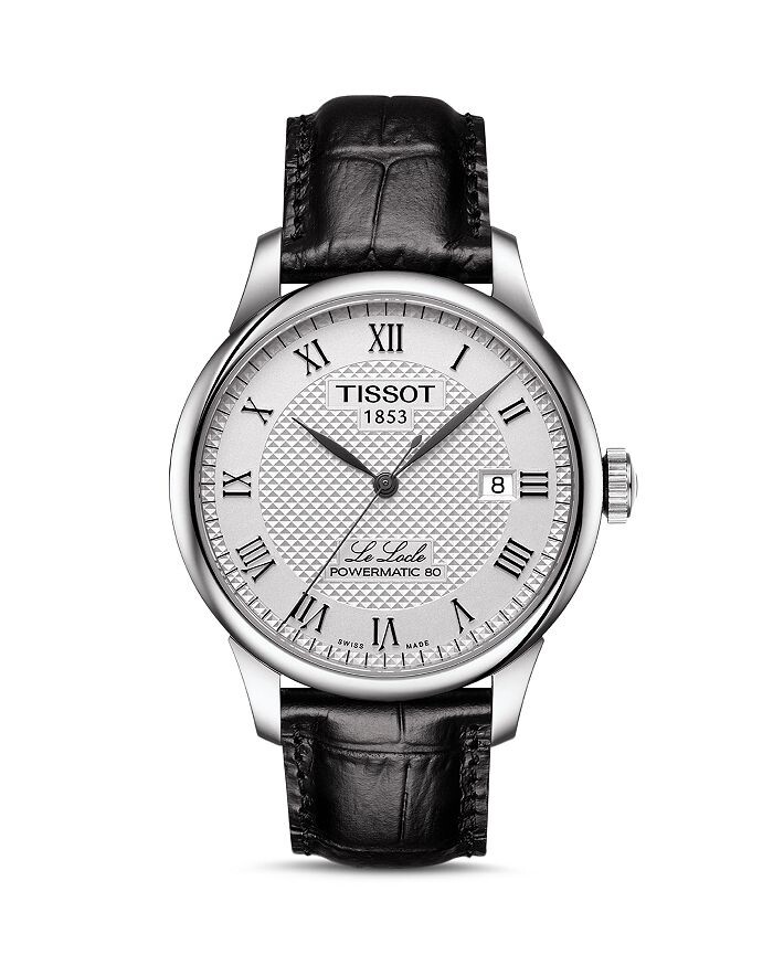 

Часы Tissot Lelocle, 39,3 мм, черный