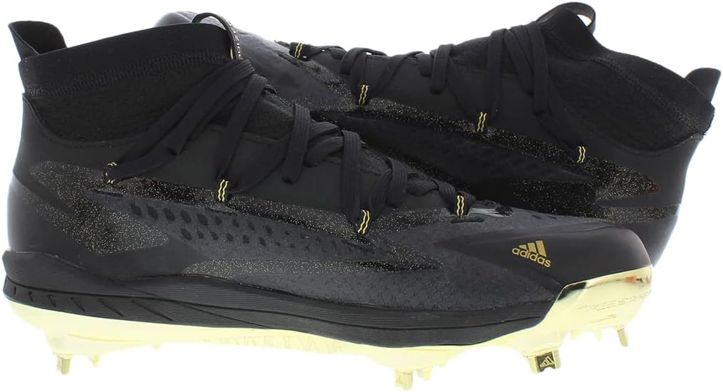 Бейсбольные бутсы Adidas Adizero Afterburner 8 для мужчин, золотой — фото 4