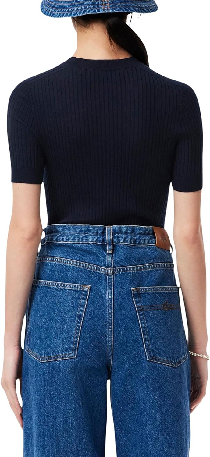 Свитер Lacoste женский Navy Blue — фото 3