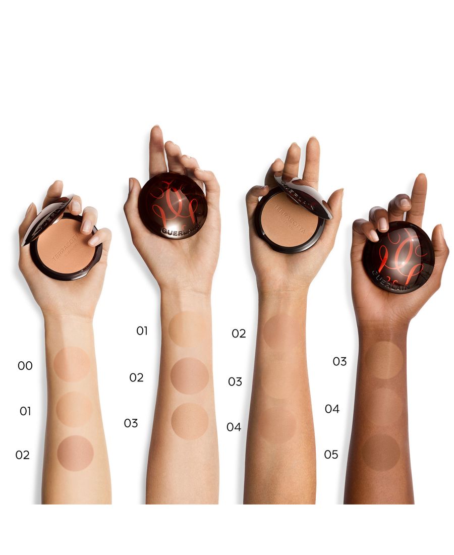 Натуральная бронзирующая пудра Terracotta Sunkissed GUERLAIN, цвет 00 light cool — фото 3
