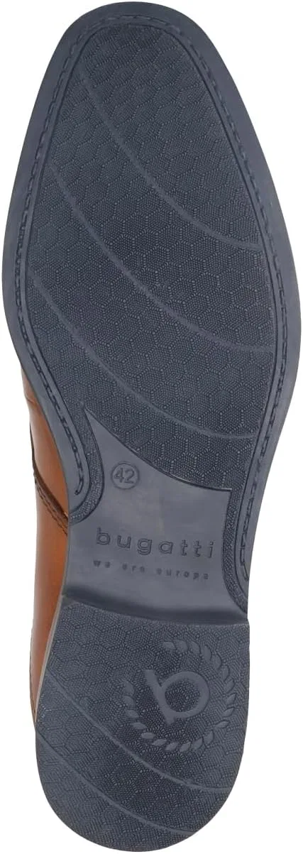 Оксфорды мужские bugatti, Cognac — фото 4