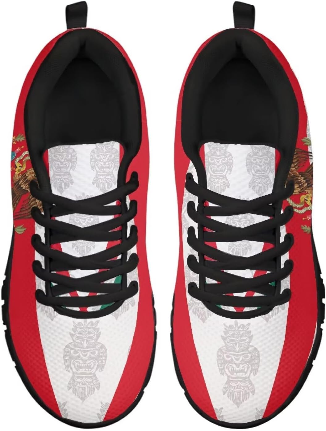 

Женские и мужские беговые кроссовки, легкие кроссовки-тренеры для занятий в зале, спорт, теннис, бег, походы Getelinseng, Mexican Flag