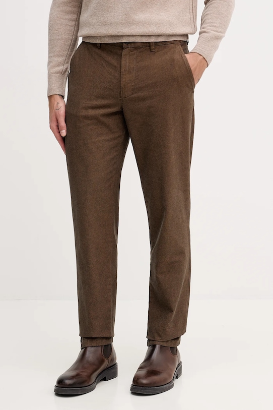 

Хлопковые брюки United Colors Of Benetton, коричневый