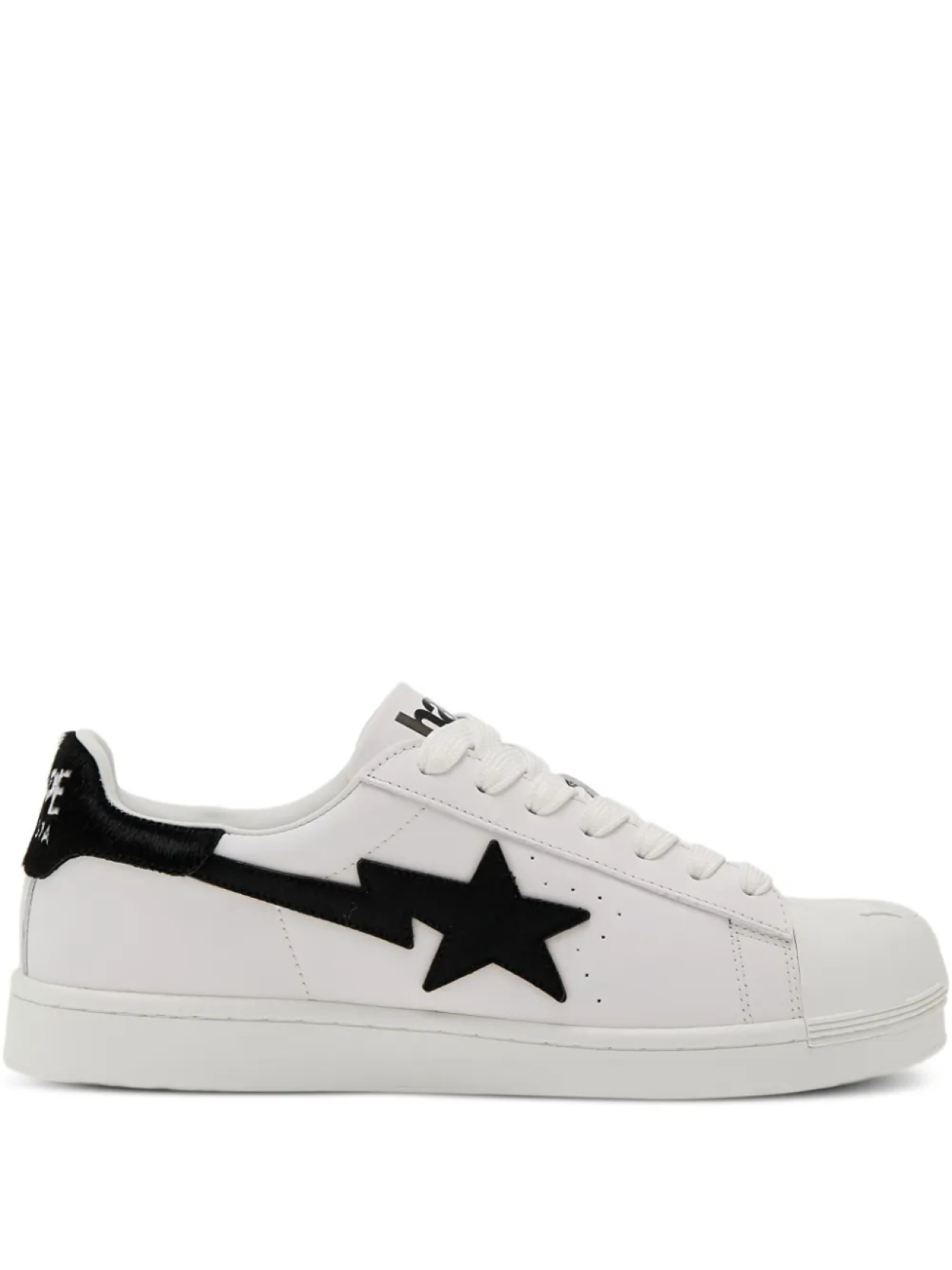 

Кроссовки A BATHING APE star-embellishment snekares, белый