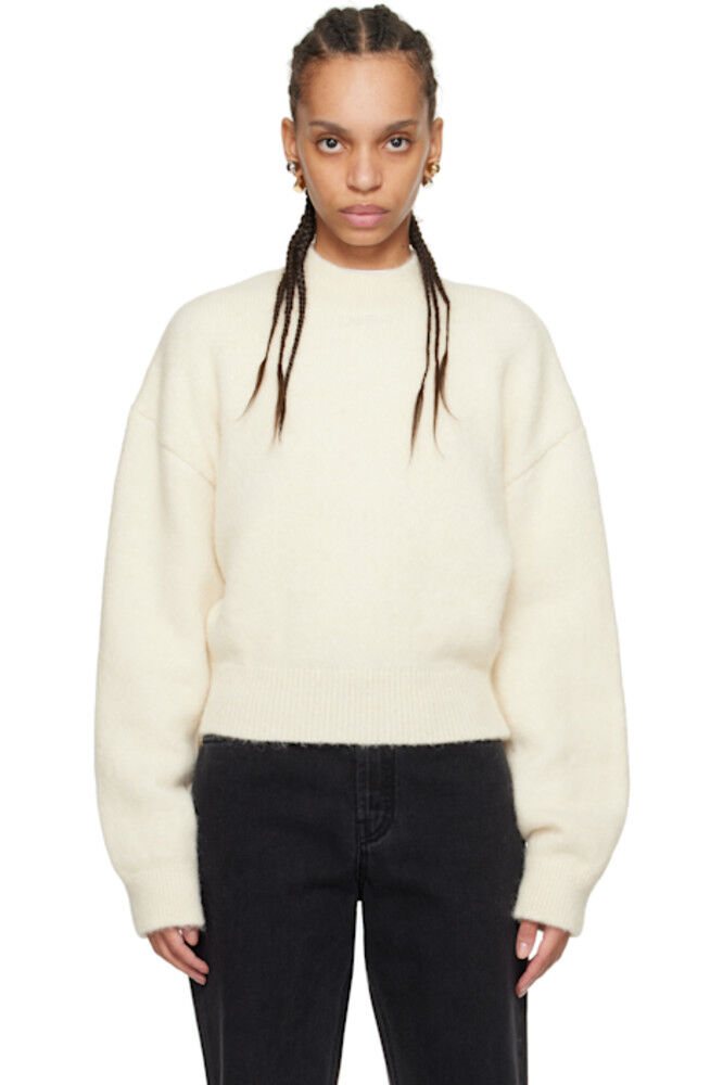 

Белоснежный свитер Les Classiques 'The Jacquemus knit'