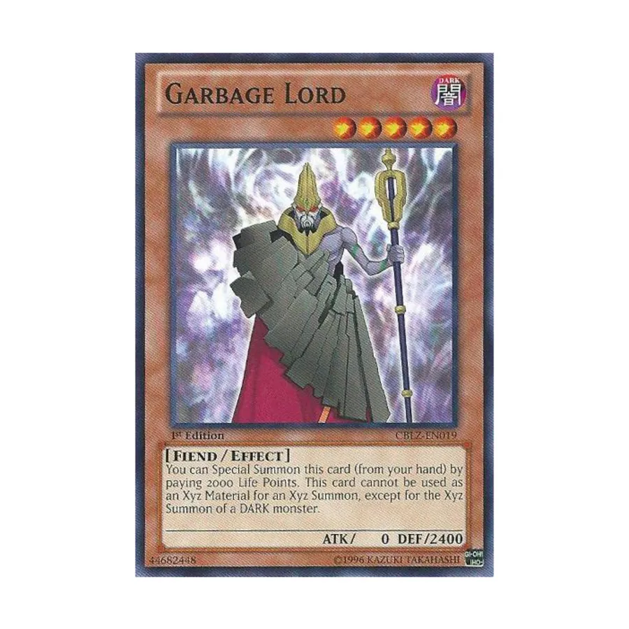 

CCG Повелитель мусора (Обычный), Yu-Gi-Oh - Cosmo Blazer - Singles