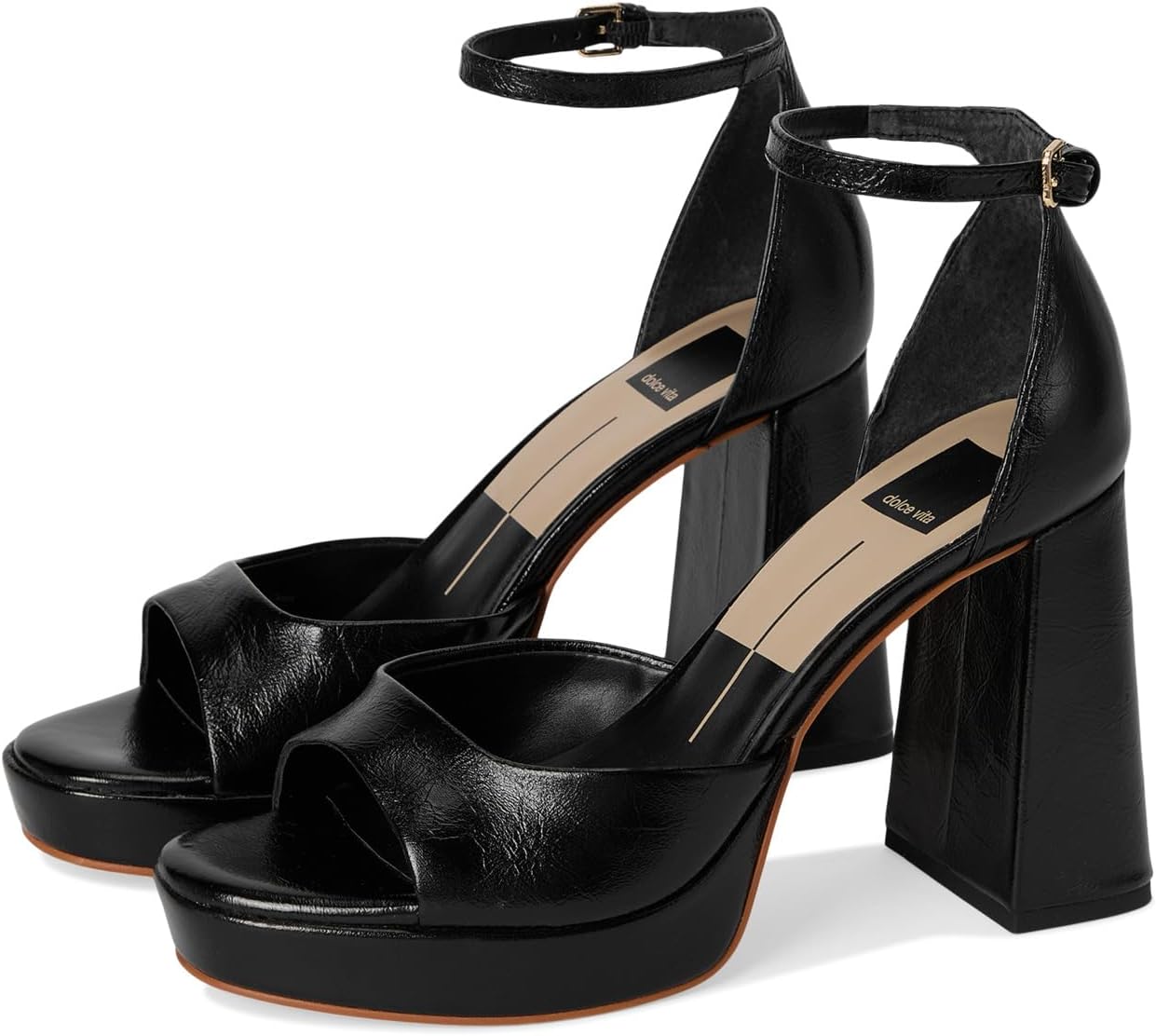 Сандалии Dolce Vita Pandro, цвет Midnight Crinkle Patent
