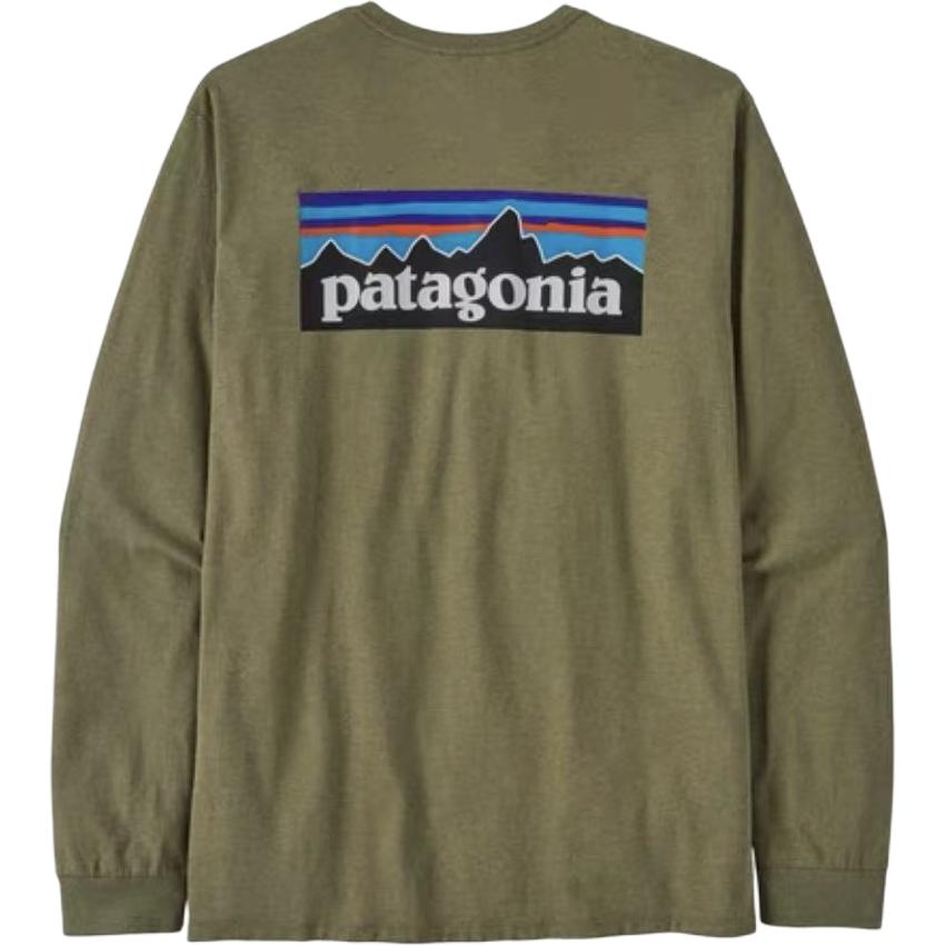 

Футболка с длинными рукавами P 6 Patagonia, зеленый