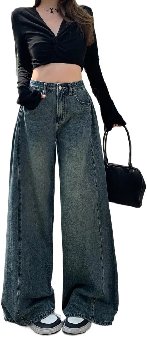 Джинсы прямого кроя, средняя посадка, Medium Wash
