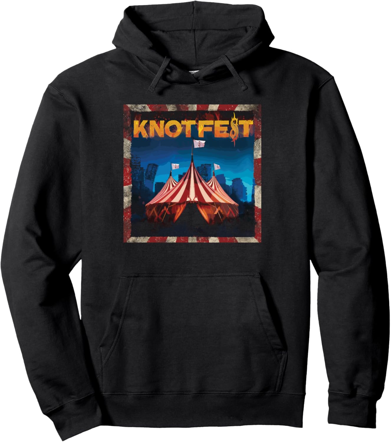 

Толстовка KNOTFEST 2017 Control Industry, черный
