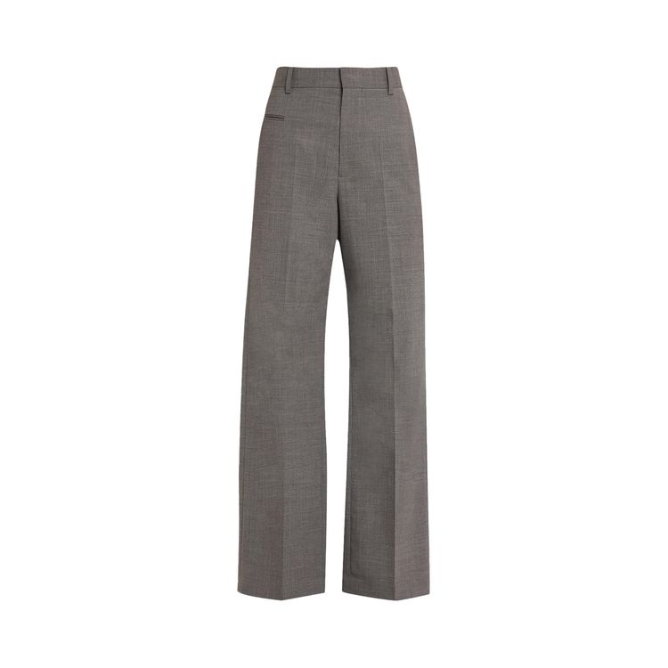 

Брюки MM6 Maison Margiela Wool Tailored Pants 'Dark Grey Melange', серый