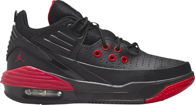 

Кроссовки Jordan Max Aura 5 GS 'Bred', черный, Серый, Кроссовки Jordan Max Aura 5 GS 'Bred', черный