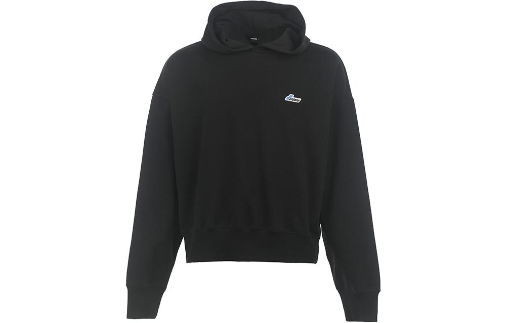 

Хлопковая толстовка с вышитым логотипом Wappen WE11DONE, черный