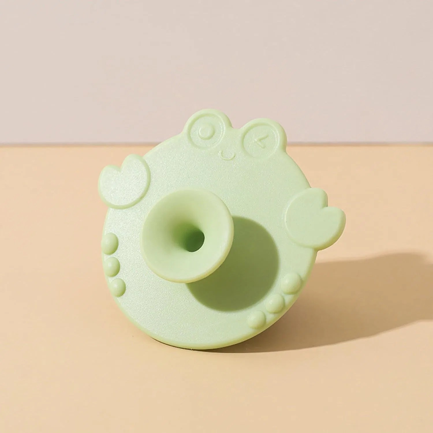 Силиконовая щетка для купания младенцев с мультяшным дизайном Sbshiouu, B — фото 3