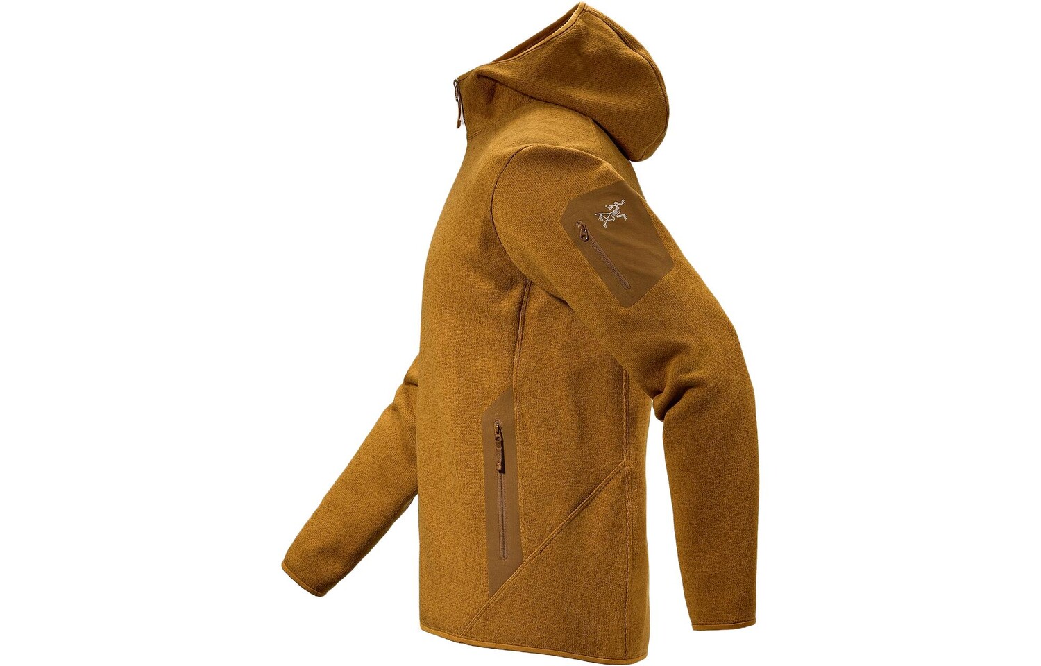 Мужская толстовка Arcteryx, коричневый — фото 2