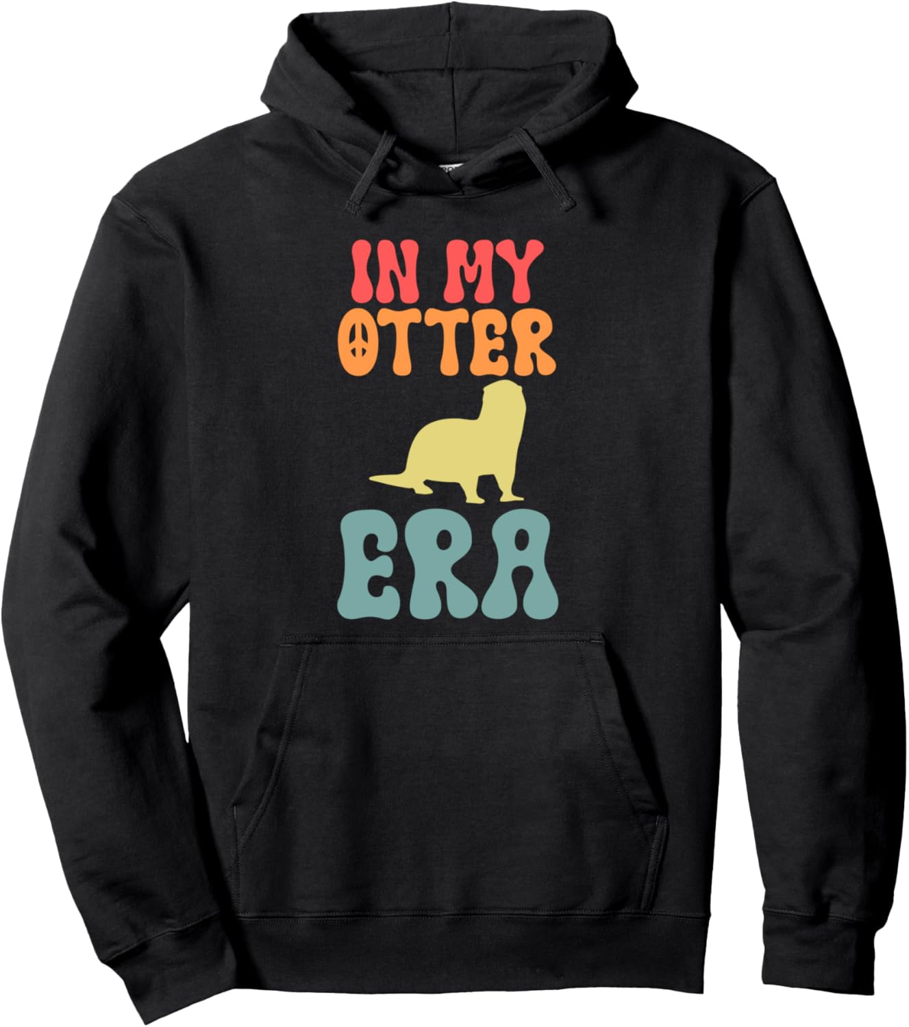 

Худи In My Otter Era Otter Otter Merch & Otter Lover Gift, черный