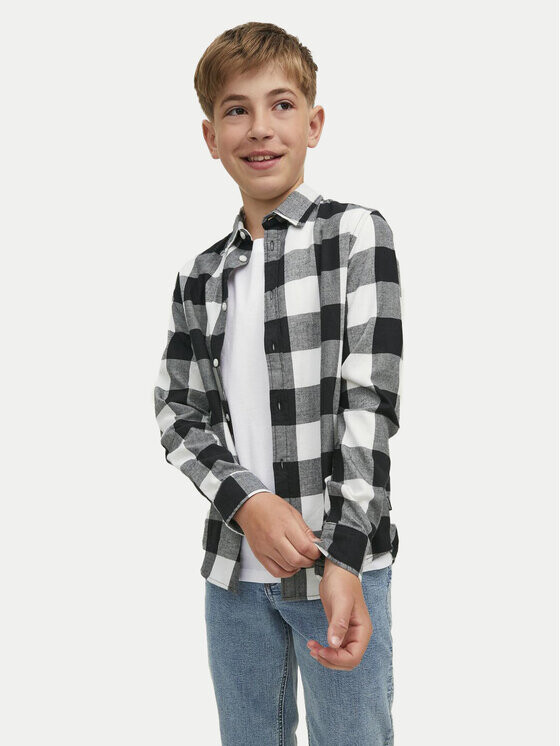 

Рубашка стандартного кроя Jack&Jones Junior, серый