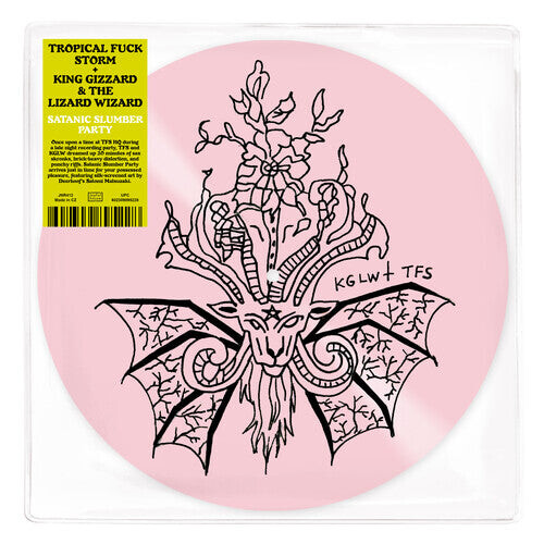 

Сингл 12" Tropical f*ck Storm & King Gizzard: Satanic Slumber Party - Pink Silkscreened
