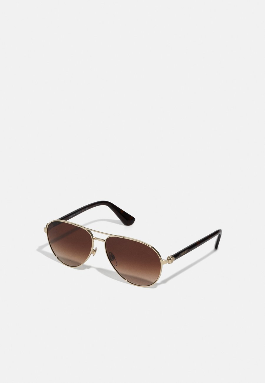 Солнцезащитные очки Burberry UNISEX, Light Gold-Coloured/ Brown Gradient/Gold-Coloured