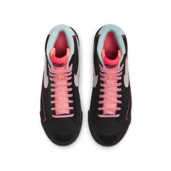Кроссовки blazer mid '77 'black atomic pink' Nike, черный — фото 4