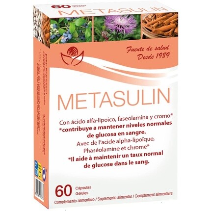 

Нутрикосметика Биосыворотка Метасулин 60 капсул Bioserum
