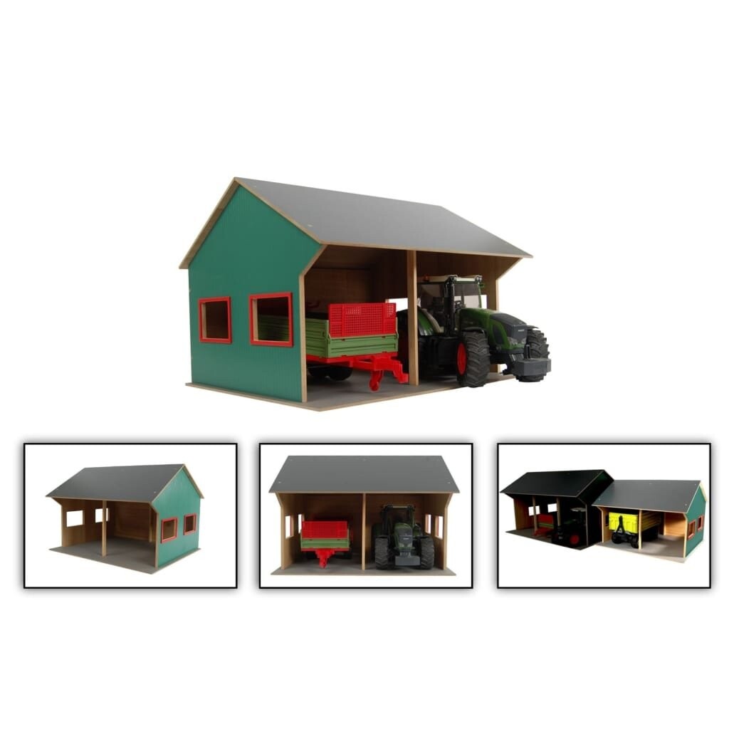 

Детский глобус Игрушечный навес на 2 трактора 1:16 KidsGlobe