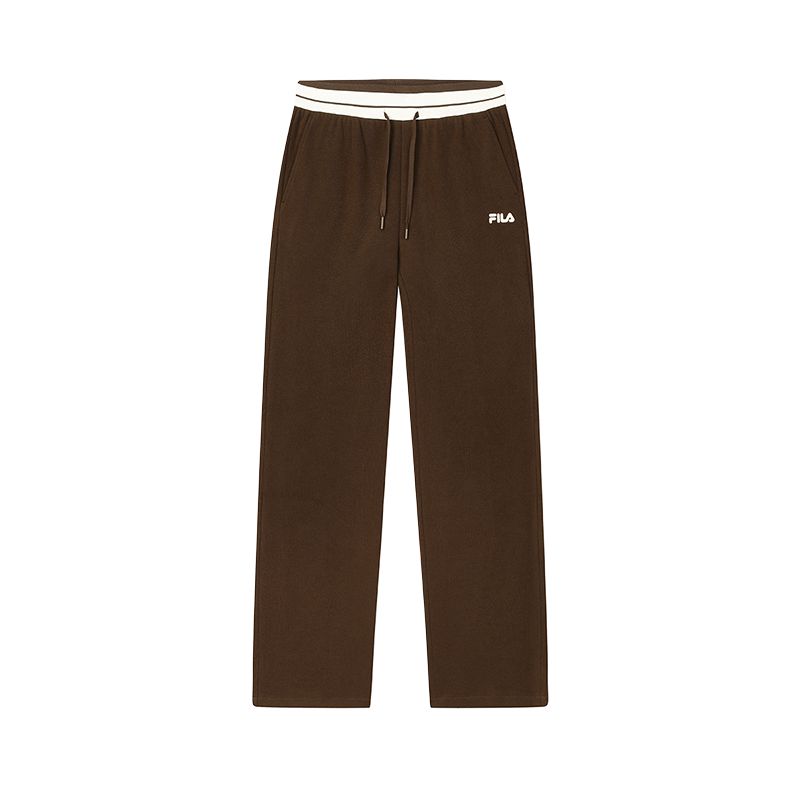 

Современные классические повседневные брюки Women's Dark Rock Umber FILA, Dark Umber