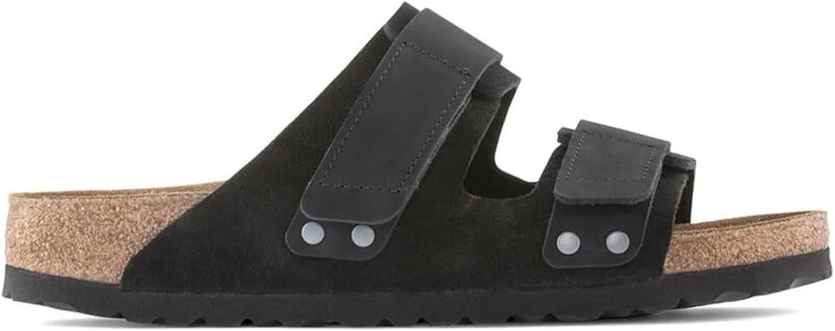 Мужские туфли BIRKENSTOCK UJI 1024832 с перфорацией, черные
