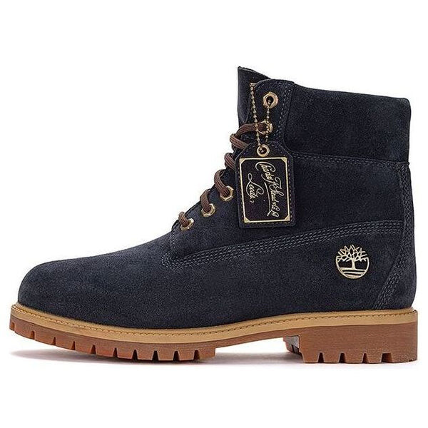 Кроссовки c.f. stead indigo suede heritage 6 inch boot 'dark blue suede' Timberland, синий