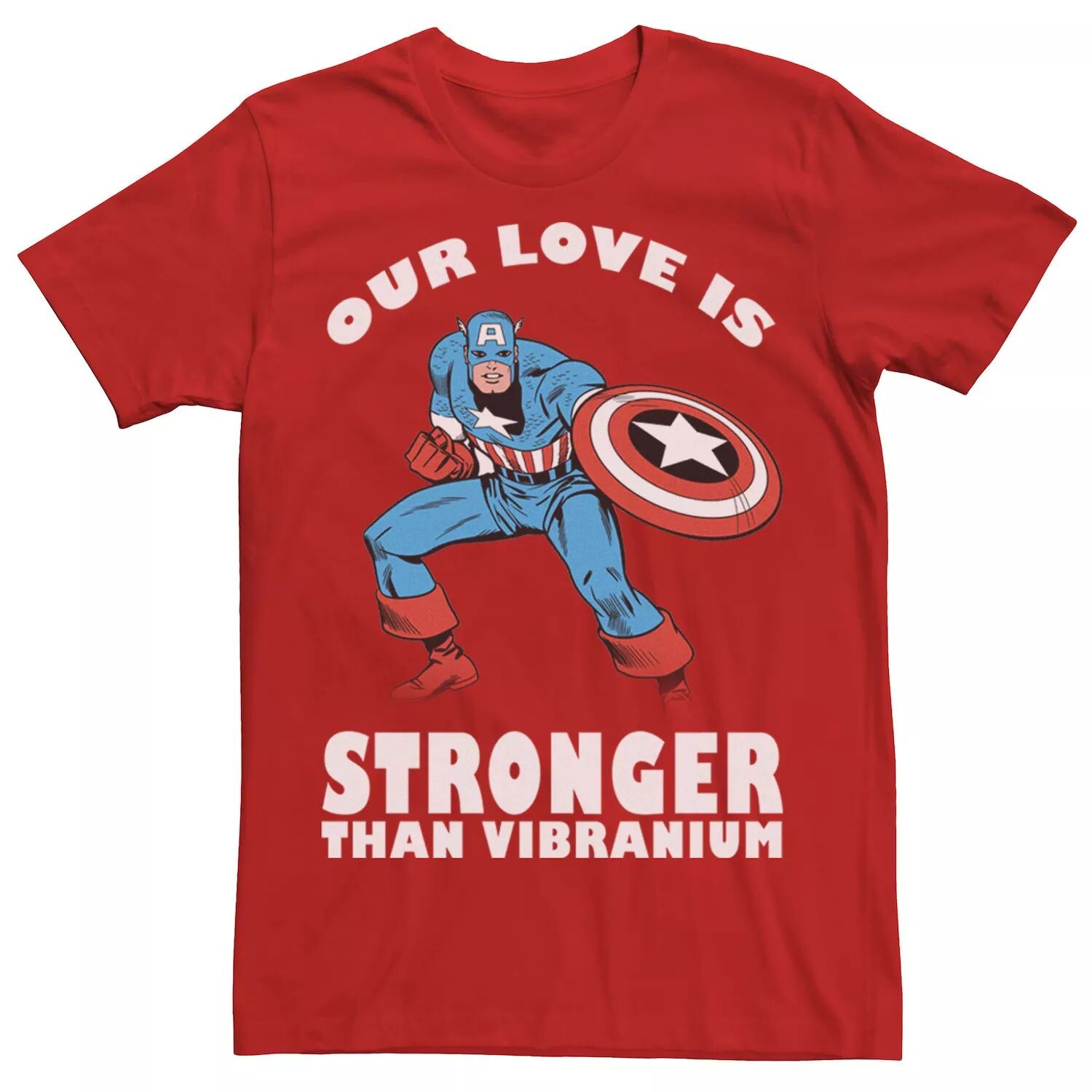 

Мужская футболка Marvel Strong Love ко Дню святого Валентина Licensed Character