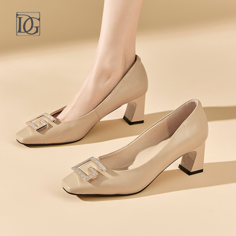 Туфли женские повседневные Women's Casual Shoes Women's Dg, цвет Apricot — фото 3