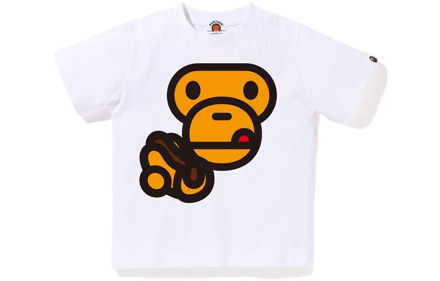 

Детская футболка A Bathing Ape, фиолетовый