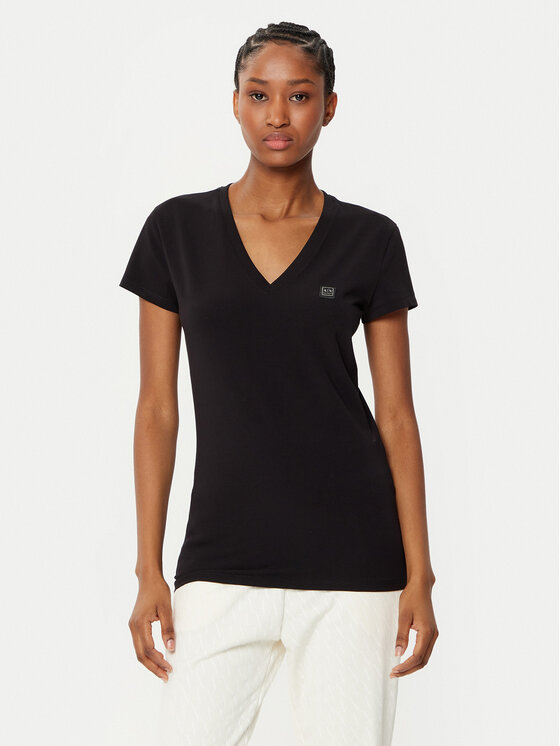 

Облегающая футболка XW000105 AF11929 UC001 Armani Exchange, черный