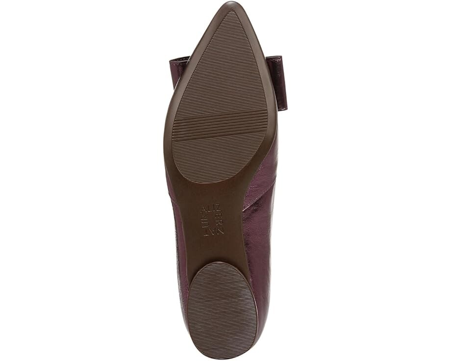 Туфли на плоской подошве Naturalizer Havana Bow, цвет Deep Plum Purple Leather — фото 3