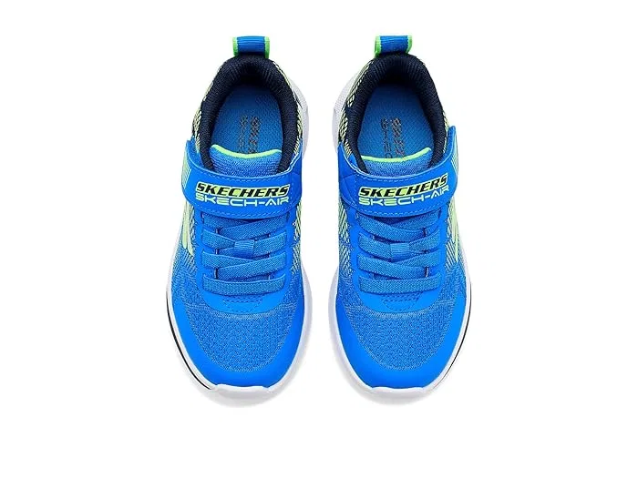 Кроссовки с воздушной подушкой Microspec Max Velocity 404110L Skechers Kids, Blue/Lime — фото 3