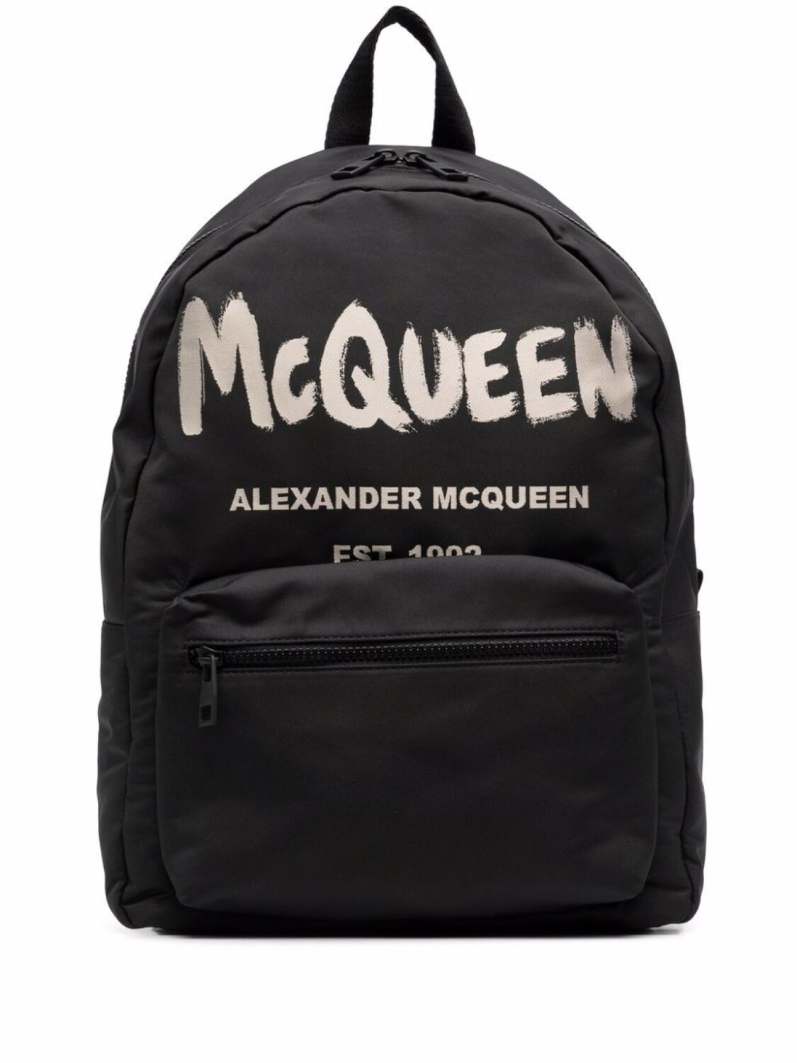 

Alexander McQueen рюкзак с принтом Metropolitan, черный