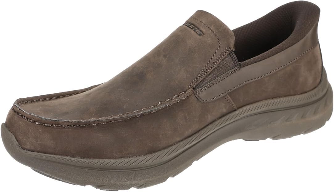 

Мужские лоферы Skechers USA Pollard-Osgood с мысом-мокасином, Cocoa