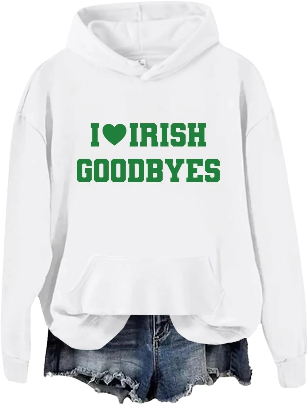

Толстовка I Love Irish Goodbyes Whaiveen