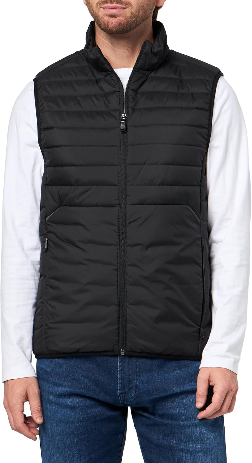 

BOSS мужская куртка Urbanex с водоотталкивающим покрытием, Black Gloss