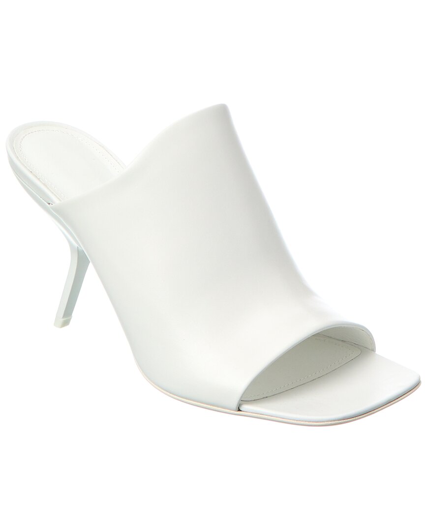 Ferragamo Era 85 кожаные сандалии Salvatore Ferragamo, белый
