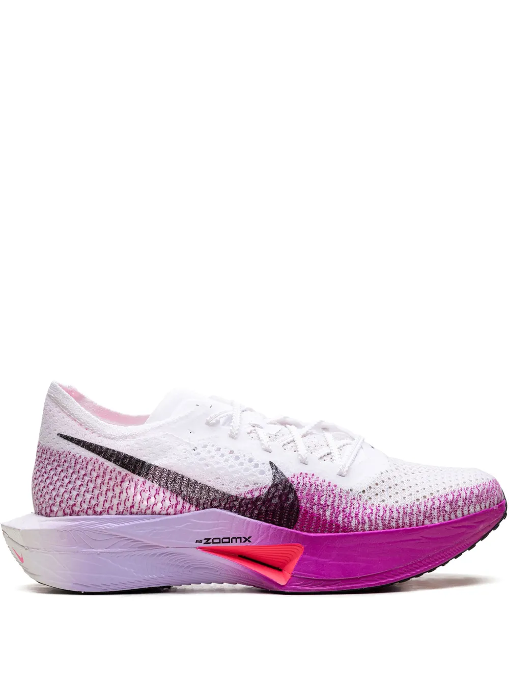 

Кроссовки ZoomX Vaporfly Next% 3 White/Vivid Purple/Purple Agate/Black Nike, фиолетовый