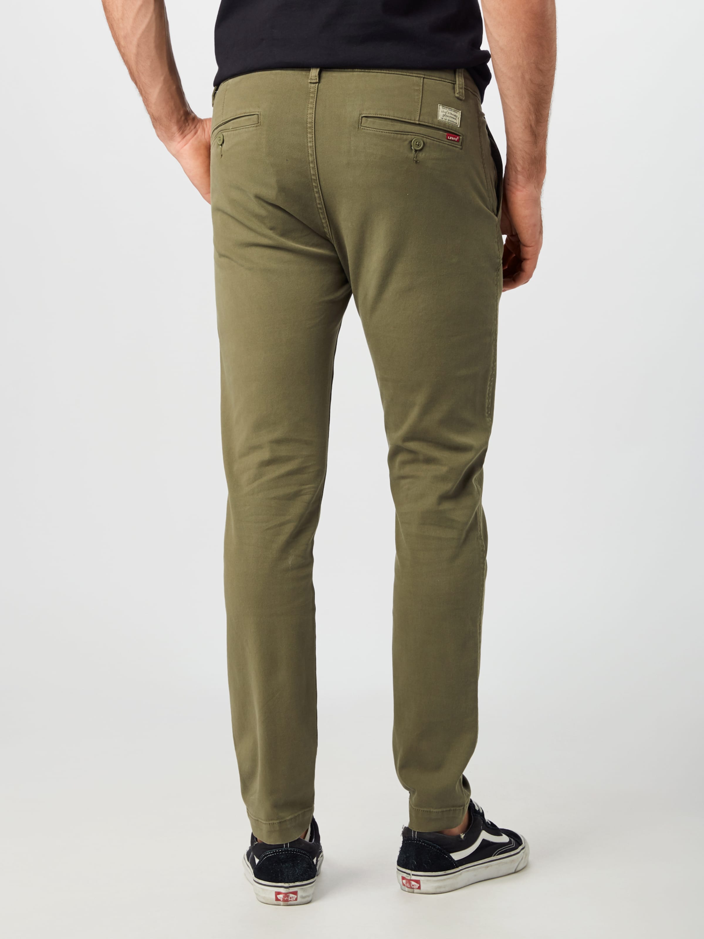 LEVI'S  Узкие брюки-чиносы 'XX Chino Slim II' в оливковом цвете — фото 3
