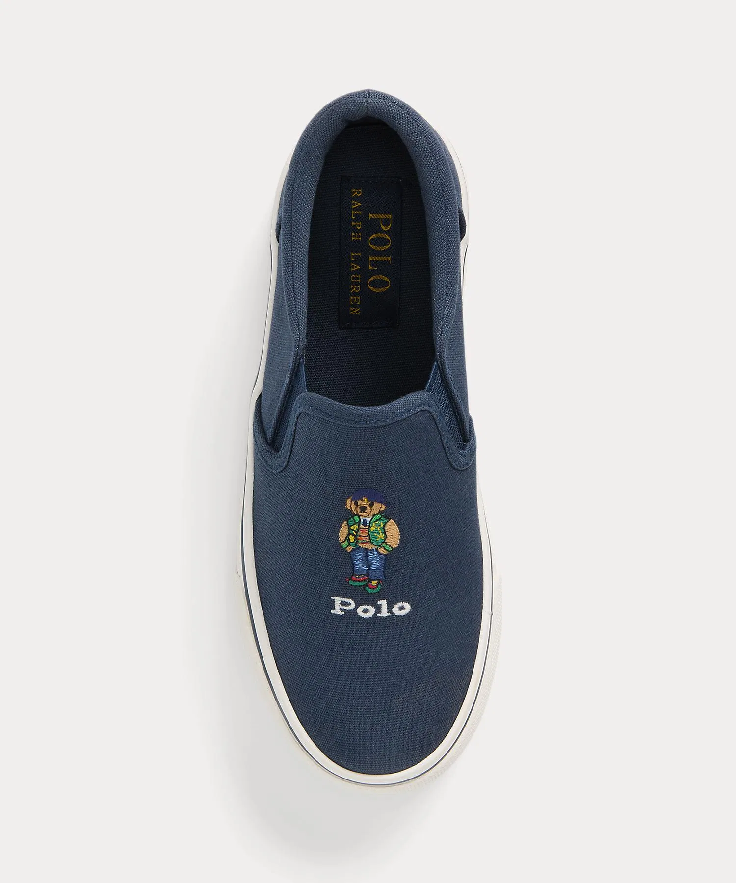 Детские кеды Polo Ralph Lauren Keaton Polo Bear — фото 4