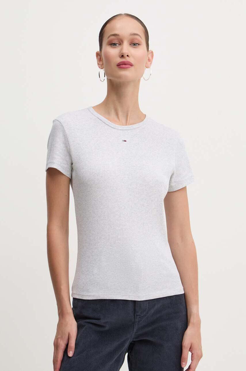 

Футболка Томми Джинс Tommy Jeans, серый