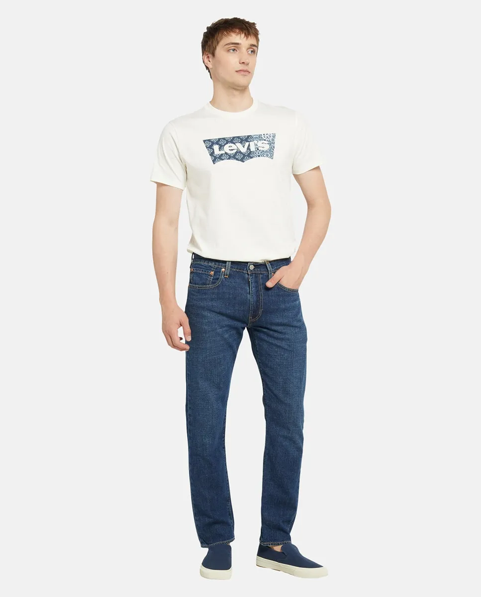 

Мужские зауженные эластичные джинсы 502 Levi's, синий