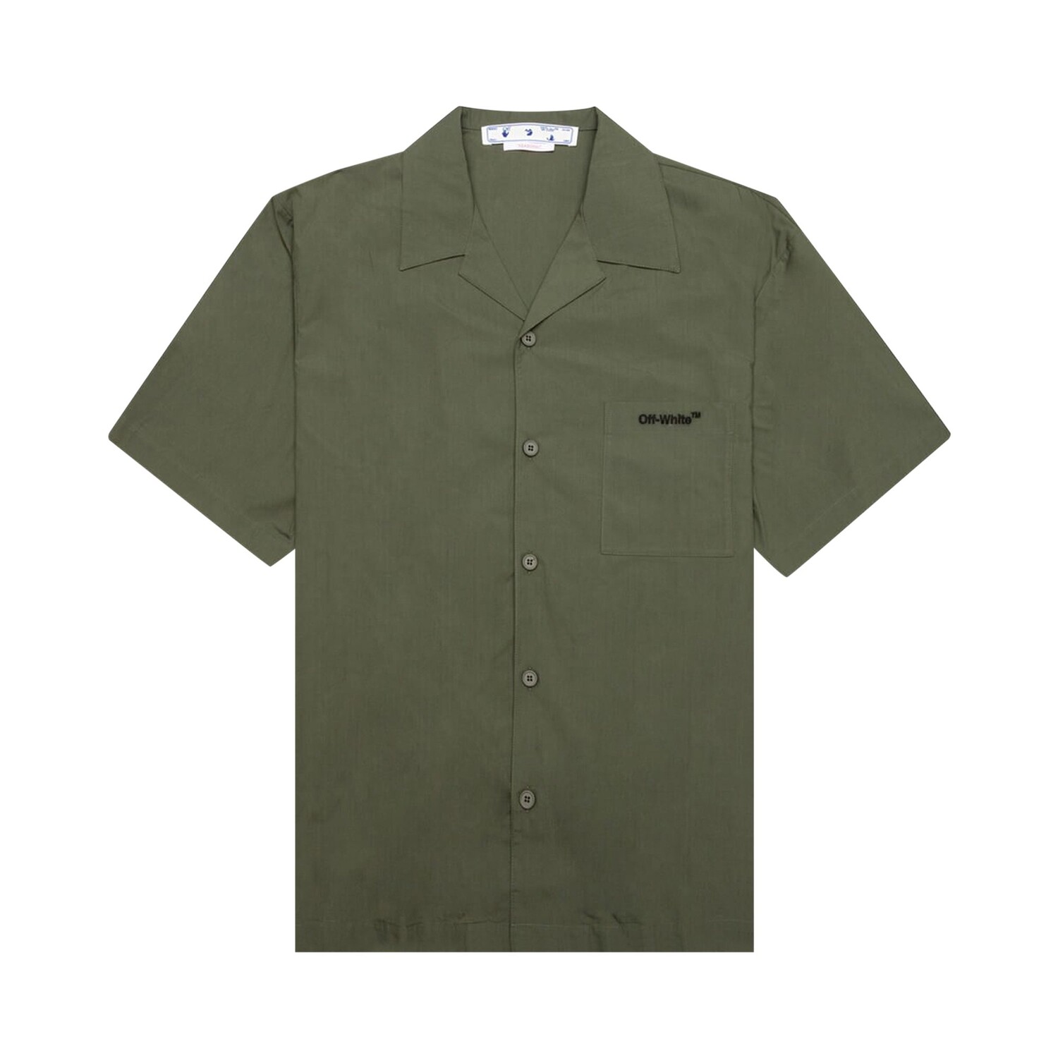

Пижамная рубашка с короткими рукавами Off-White Arrow Outline, Армейский/Зеленый