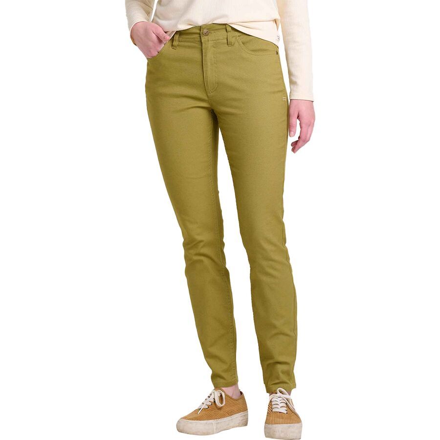 

Брюки Toad&Co Earthworks 5 Pocket Skinny Toad&Co, Green Moss